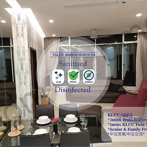 5 Star & Luxury Near Klcc/ Kl Centre Appartement Kuala Lumpur